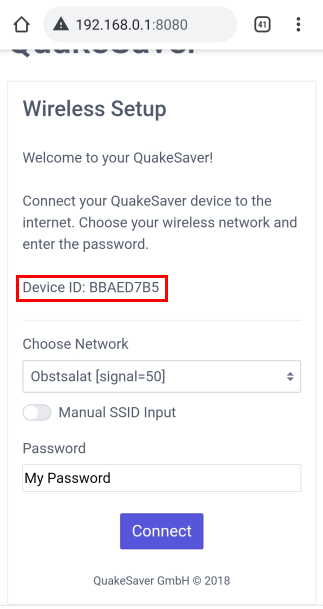 Establishing a connection
