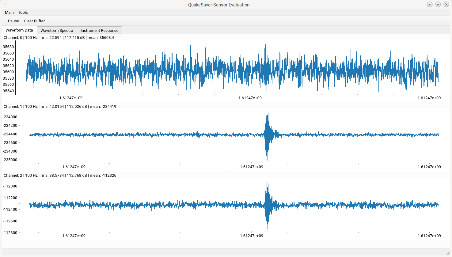 SeismiQ Evaluation GUI